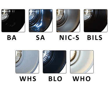 Reflector Finishes