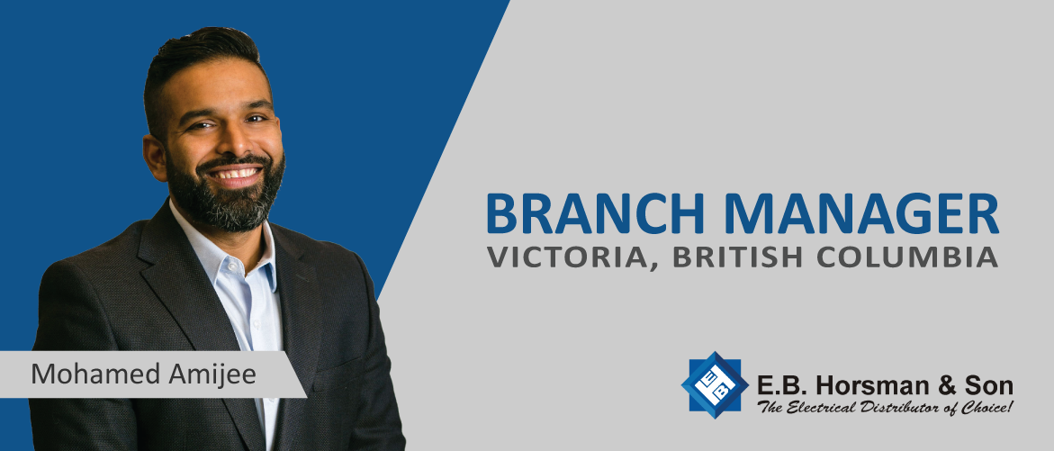 Mohamed Amijee, New Victoria Branch Manager